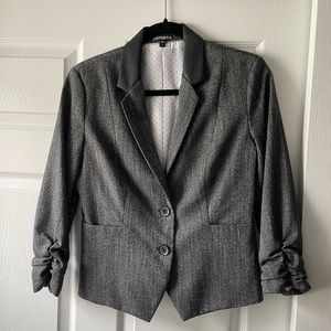 Express Gray/Black Blazer